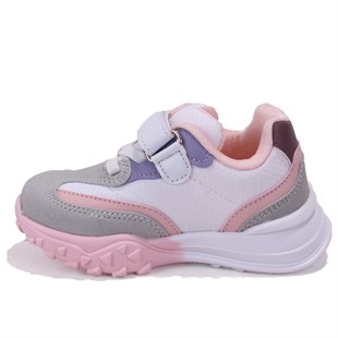 Vicco Surf 346B25K253 Beyaz Ortopedik  Günlük Kız Çocuk Spor Ayakkabı