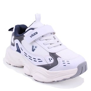 Vicco Tag 346F25Y225 Beyaz Ortopedik Günlük Erkek Çocuk Spor Ayakkabı