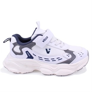 Vicco Tag 346F25Y225 Beyaz Ortopedik Günlük Erkek Çocuk Spor Ayakkabı