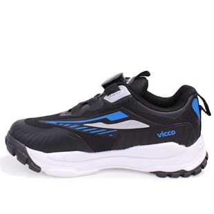 Vicco Tora 346F26K137 Siyah Ortopedik Erkek Çocuk Spor Ayakkabı