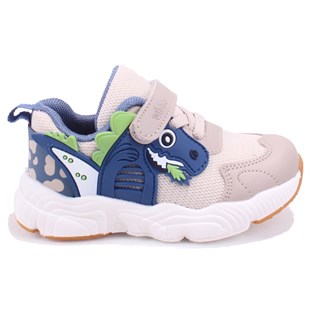 Vicco Tuna 346B25Y150 Bej Ortopedik Günlük Erkek Çocuk Spor Ayakkabı