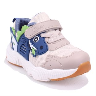 Vicco Tuna 346B25Y150 Bej Ortopedik Günlük Erkek Çocuk Spor Ayakkabı