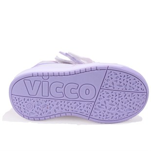 Vicco Yenni 946P25K416 Lila Ortopedik Günlük Işıklı  Kız Çocuk Spor Bot