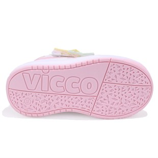 Vicco Yenni 946P25K416 Pudra Ortopedik Günlük Işıklı  Kız Çocuk Spor Bot