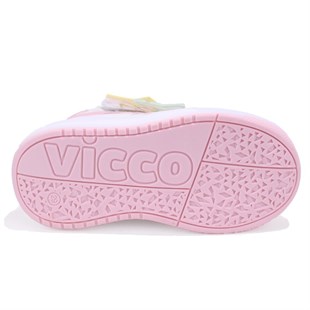 Vicco Yenni 946P25K416 Pudra Ortopedik Günlük Işıklı  Kız Çocuk Spor Bot