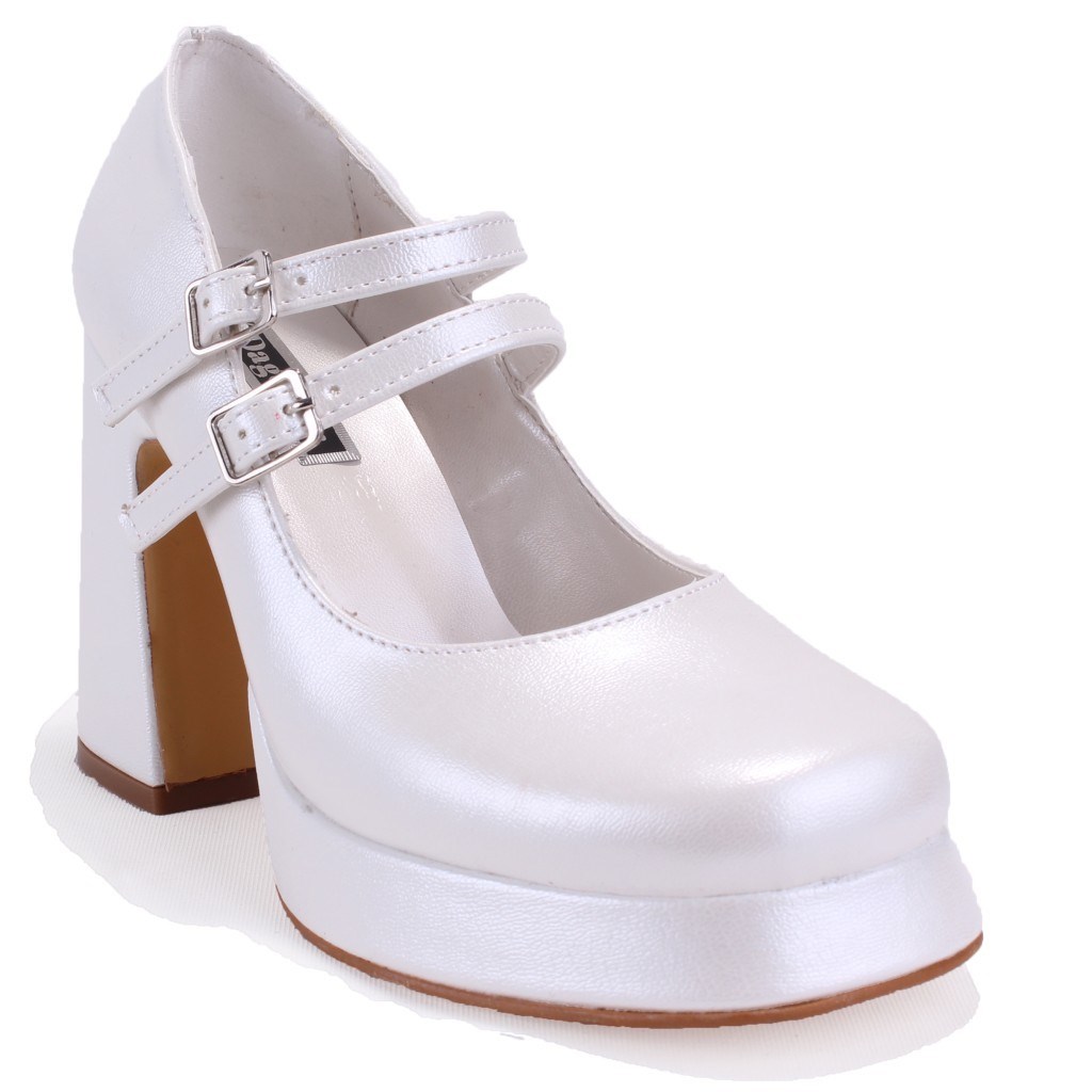 Dagoster DZA07-337566 Sedef  Platform Topuklu  Kadın Ayakkabı