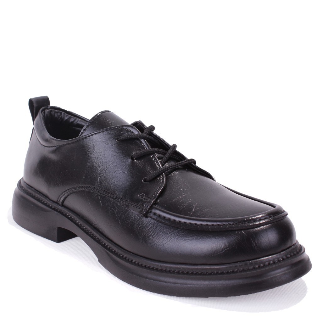 Dagoster DZA07-8892550 Siyah Günlük Bağcıklı Loafer  Kadın Ayakkabı