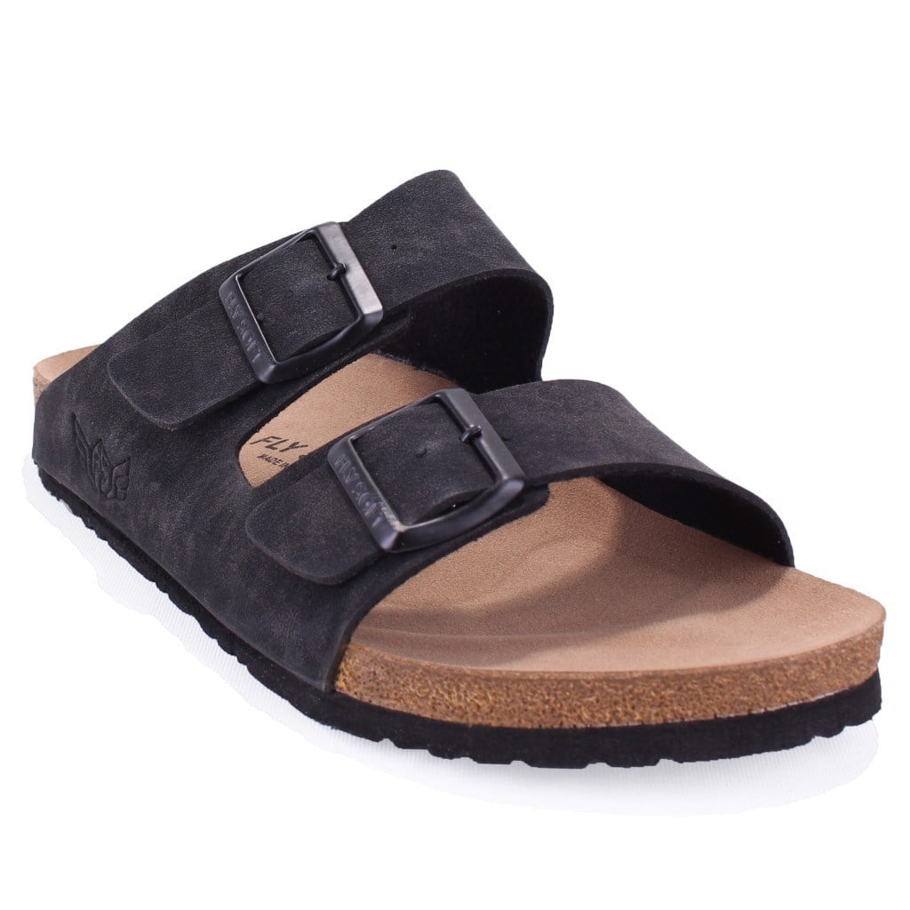 Fly Soft S903 Siyah Günlük Ortopedik Erkek Spor Terlik