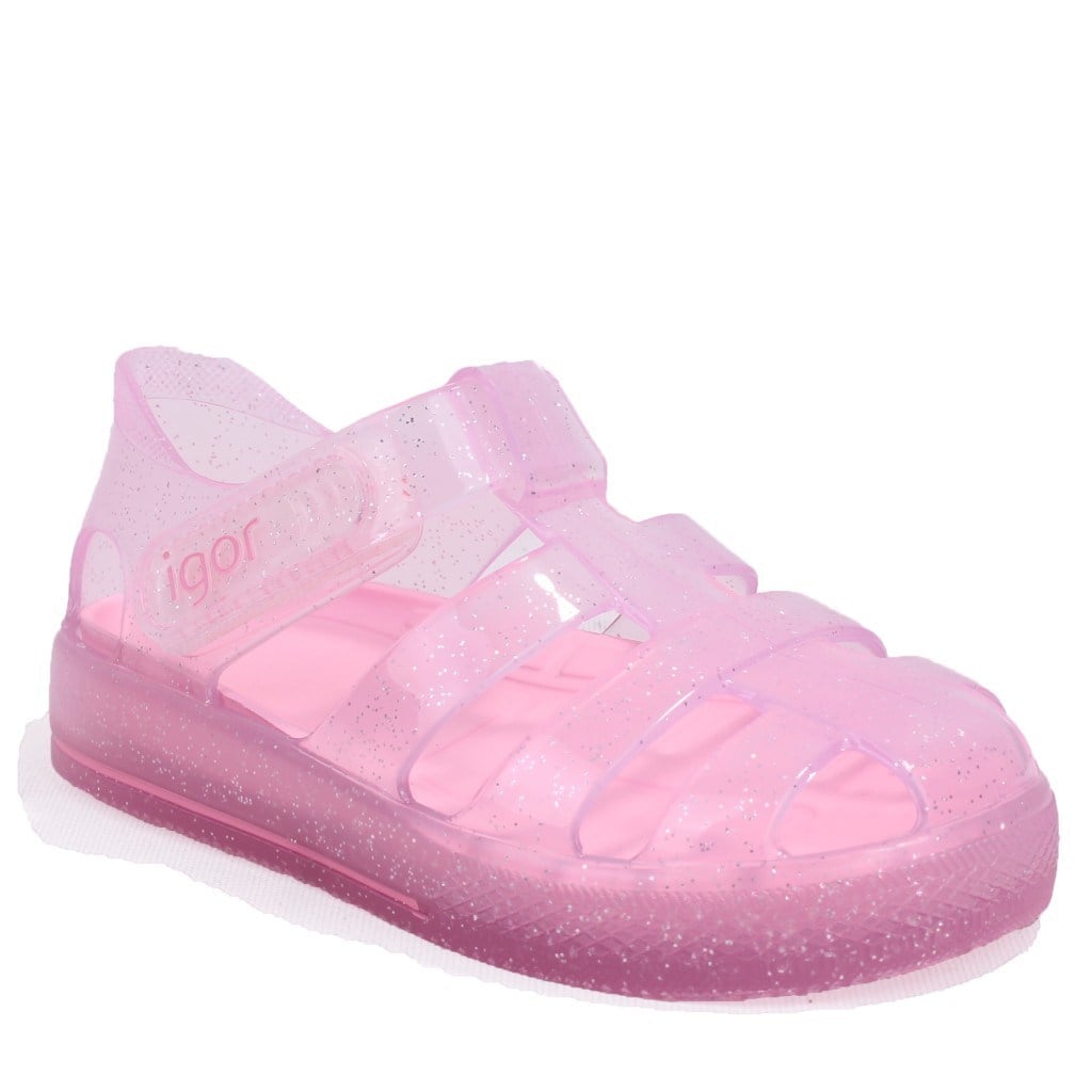 Igor S10265 Star Glitter Pembe Günlük Kız Çocuk Sandalet