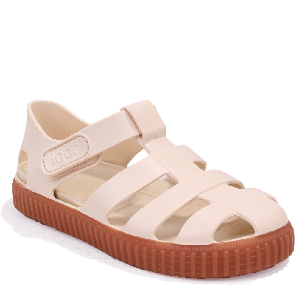 Igor S10291 Nıco Caramelo Bej Günlük Erkek Çocuk Sandalet