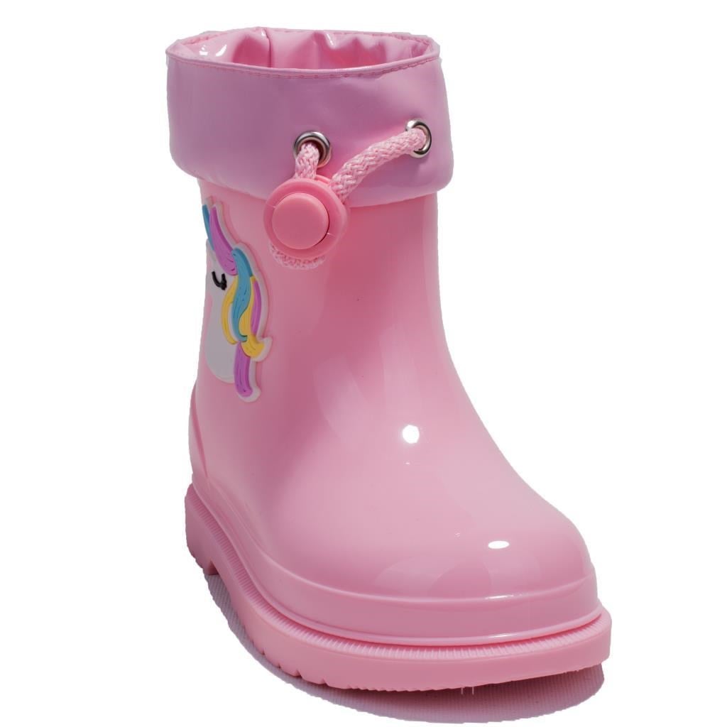 İgor W10253 Bimbi Unicornio Pembe Ortopedik Kız Çocuk Yağmur Çizme