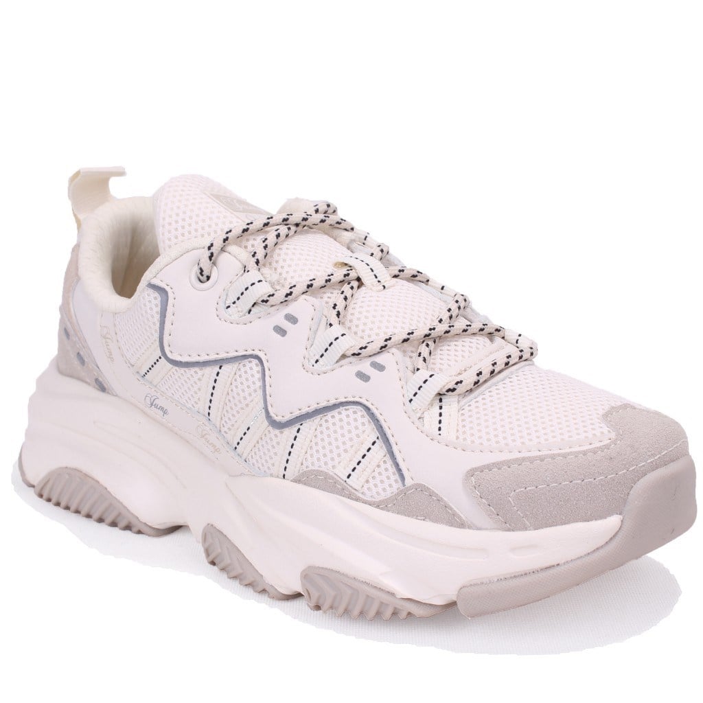 Jump 30867 Bej Ortopedik Ortopedik Günlük Kadın Spor Ayakkabı