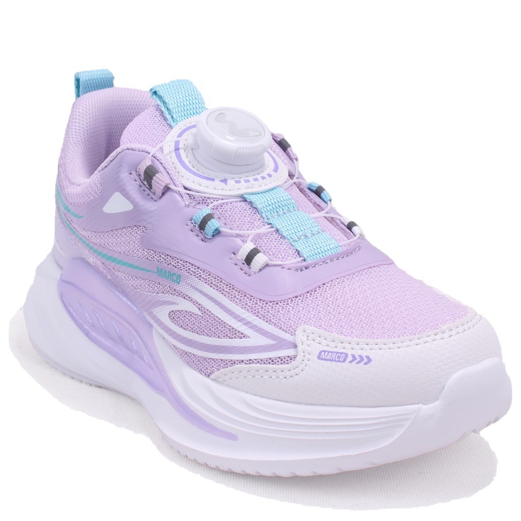 Marco Kids 05-26Y530 Beyaz Mor Ortopedik Günlük Kız Çocuk Spor Ayakkabı