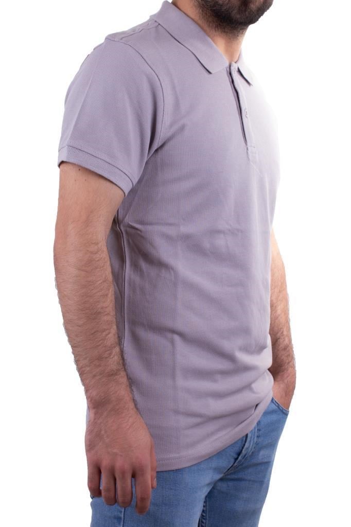 Twister Jeans 2277 Gri Polo Yaka Erkek T-Shirt