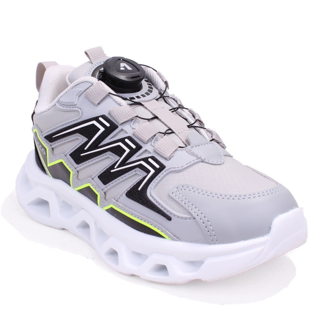 Vicco Aleda 346F26K142 Gri Ortopedik Erkek Çocuk Spor Ayakkabı