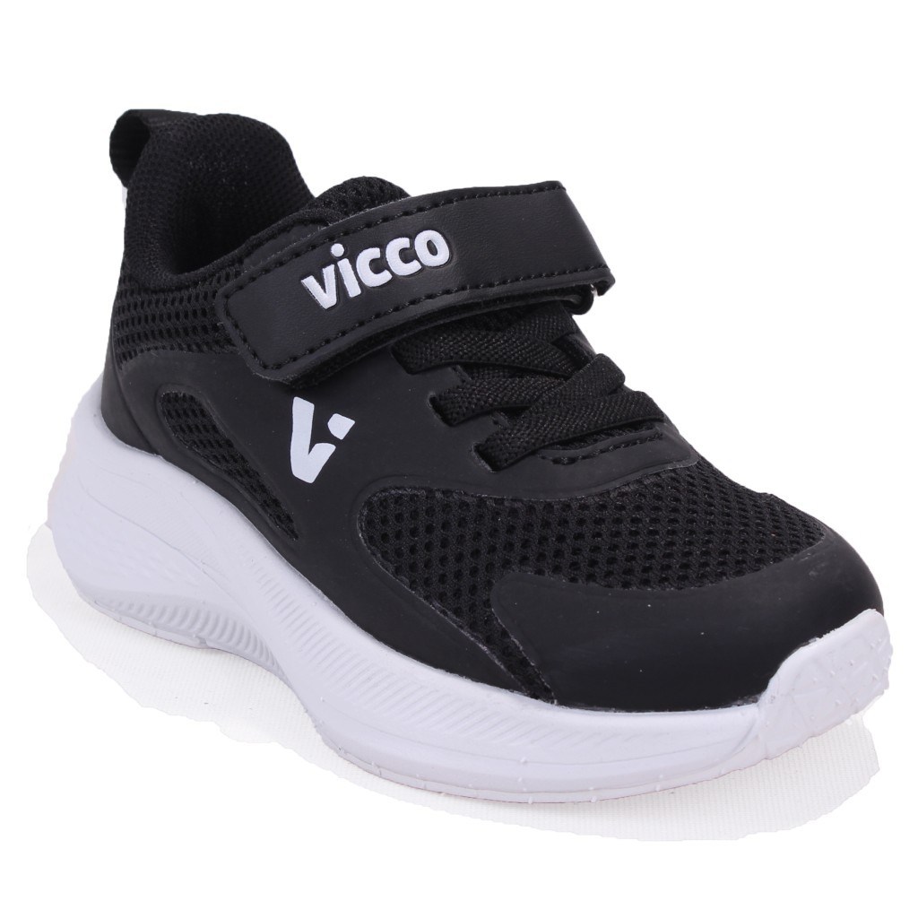 Vicco Karon 346F26Y146 Siyah Ortopedik Günlük Erkek Çocuk Spor Ayakkabı