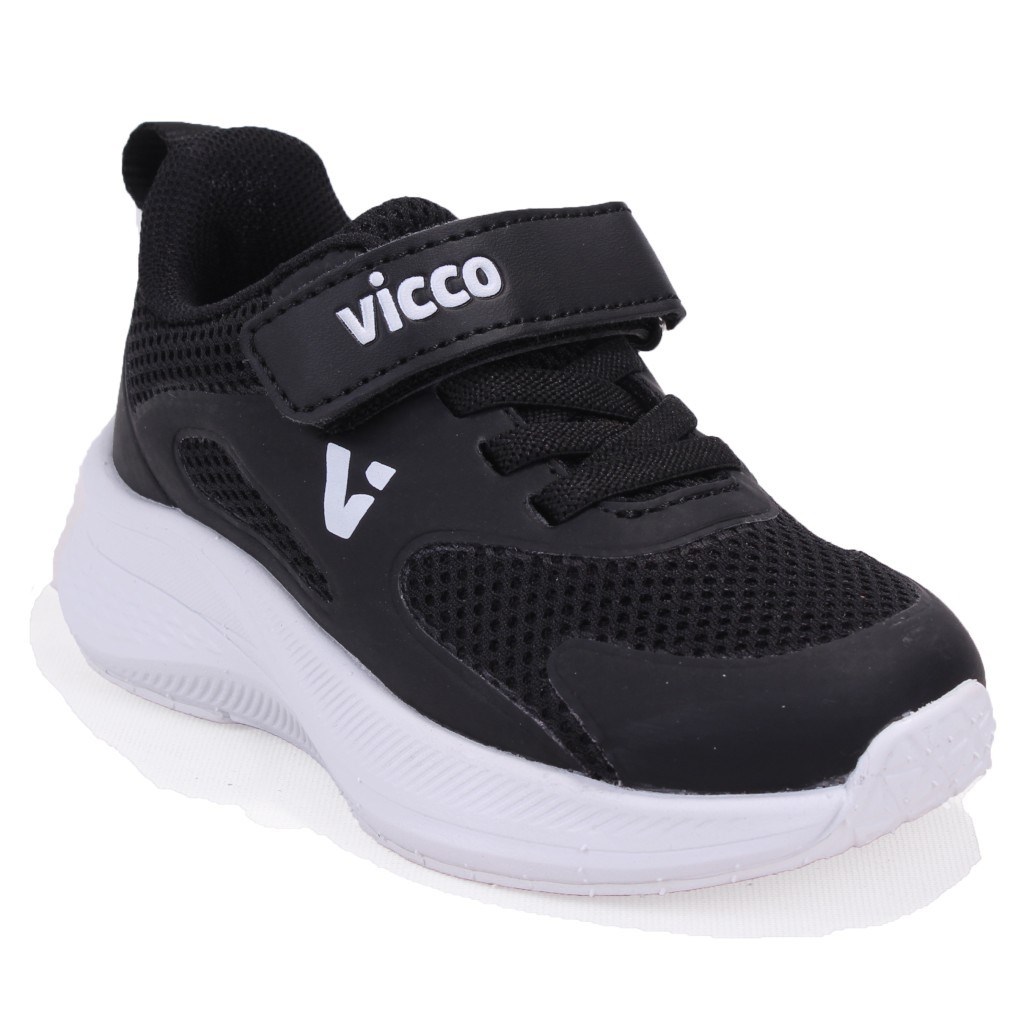Vicco Karon 346F26Y146 Siyah Ortopedik Günlük Erkek Çocuk Spor Ayakkabı