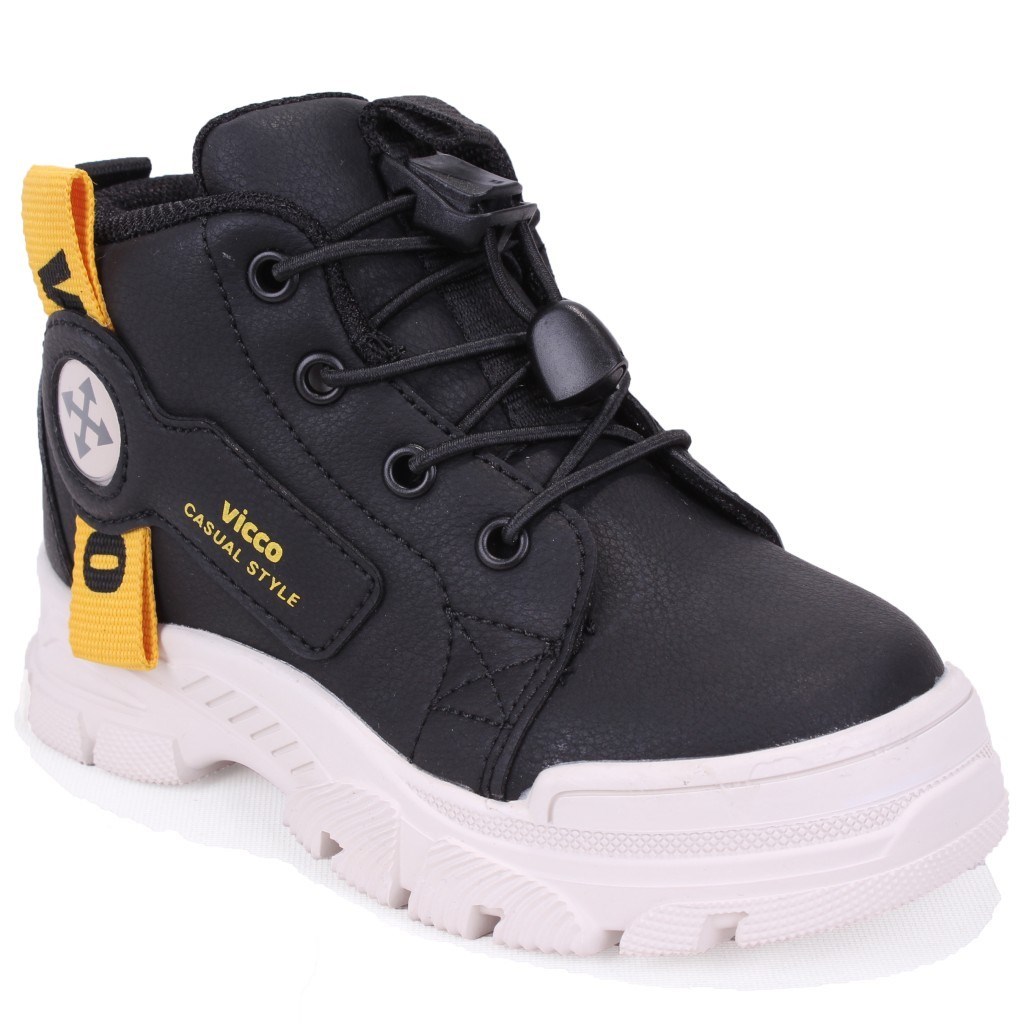 Vicco Marcus 946B24K407 Siyah Ortopedik Günlük Erkek Çocuk Bot
