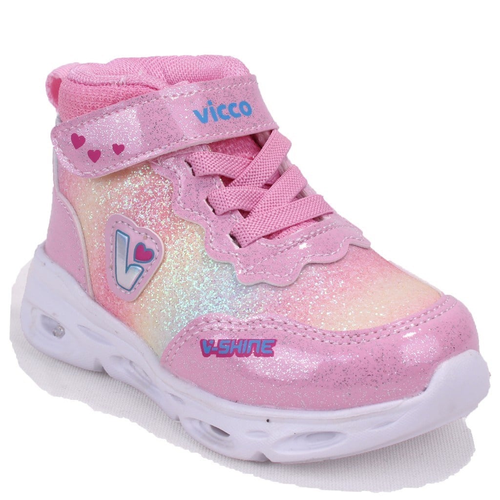 Vicco Poni 946B25K430 Pembe Ortopedik Günlük Kız Çocuk Spor Bot