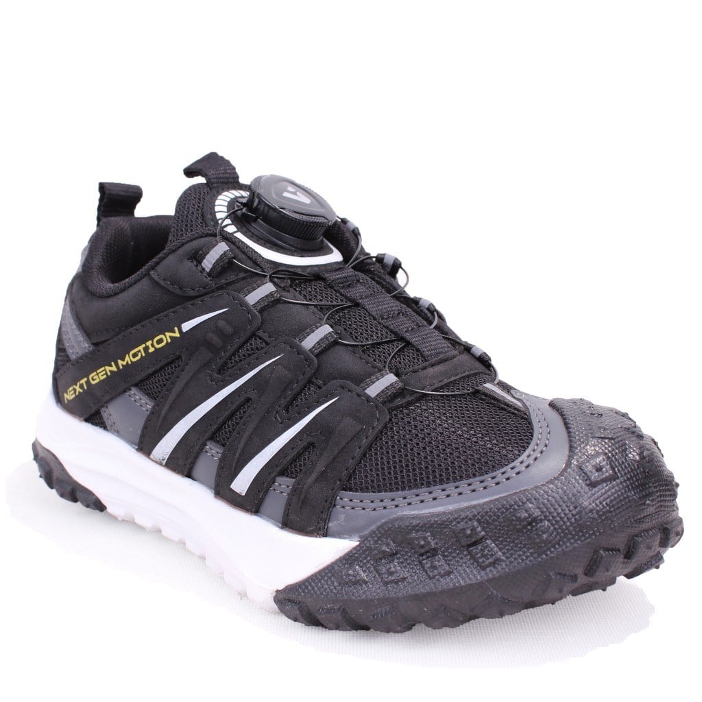 Vicco Sand 346F26K134 Siyah Ortopedik Erkek Çocuk Spor Ayakkabı