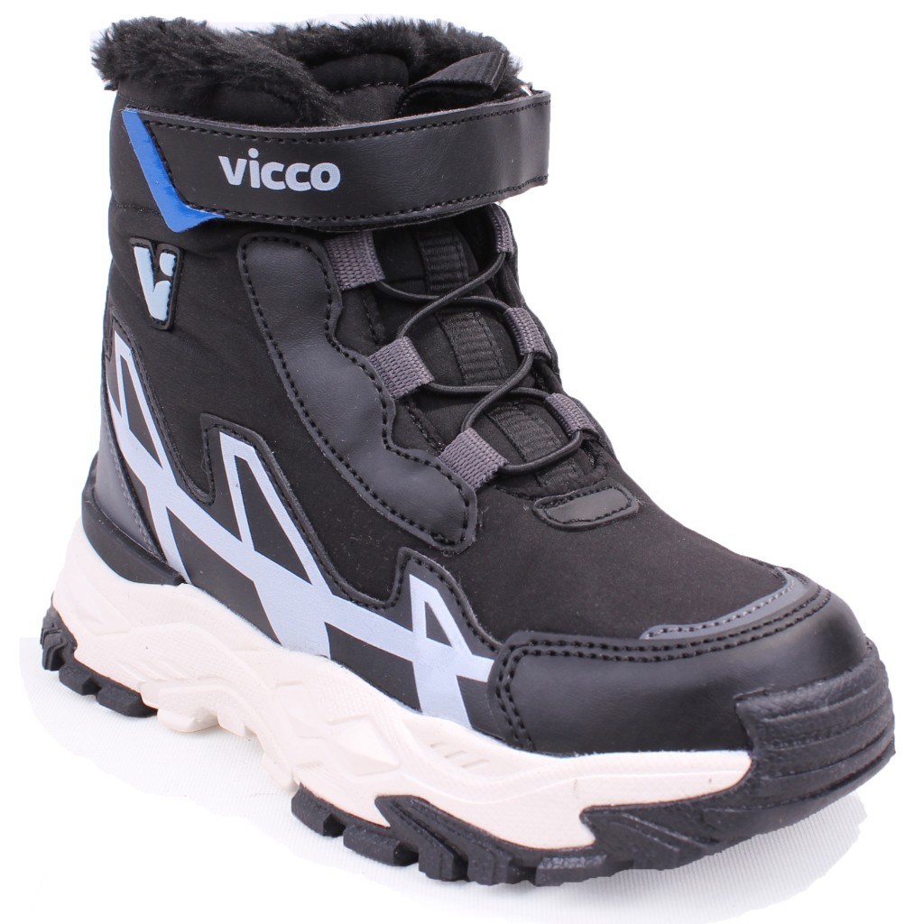 Vicco Saturn 946F26K248 Siyah Ortopedik Günlük  Erkek Çocuk Spor Bot