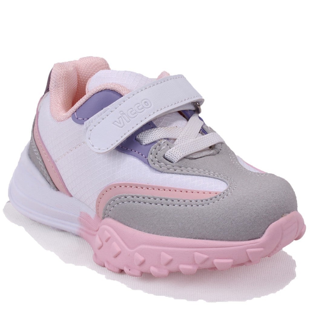 Vicco Surf 346B25K253 Beyaz Ortopedik  Günlük Kız Çocuk Spor Ayakkabı