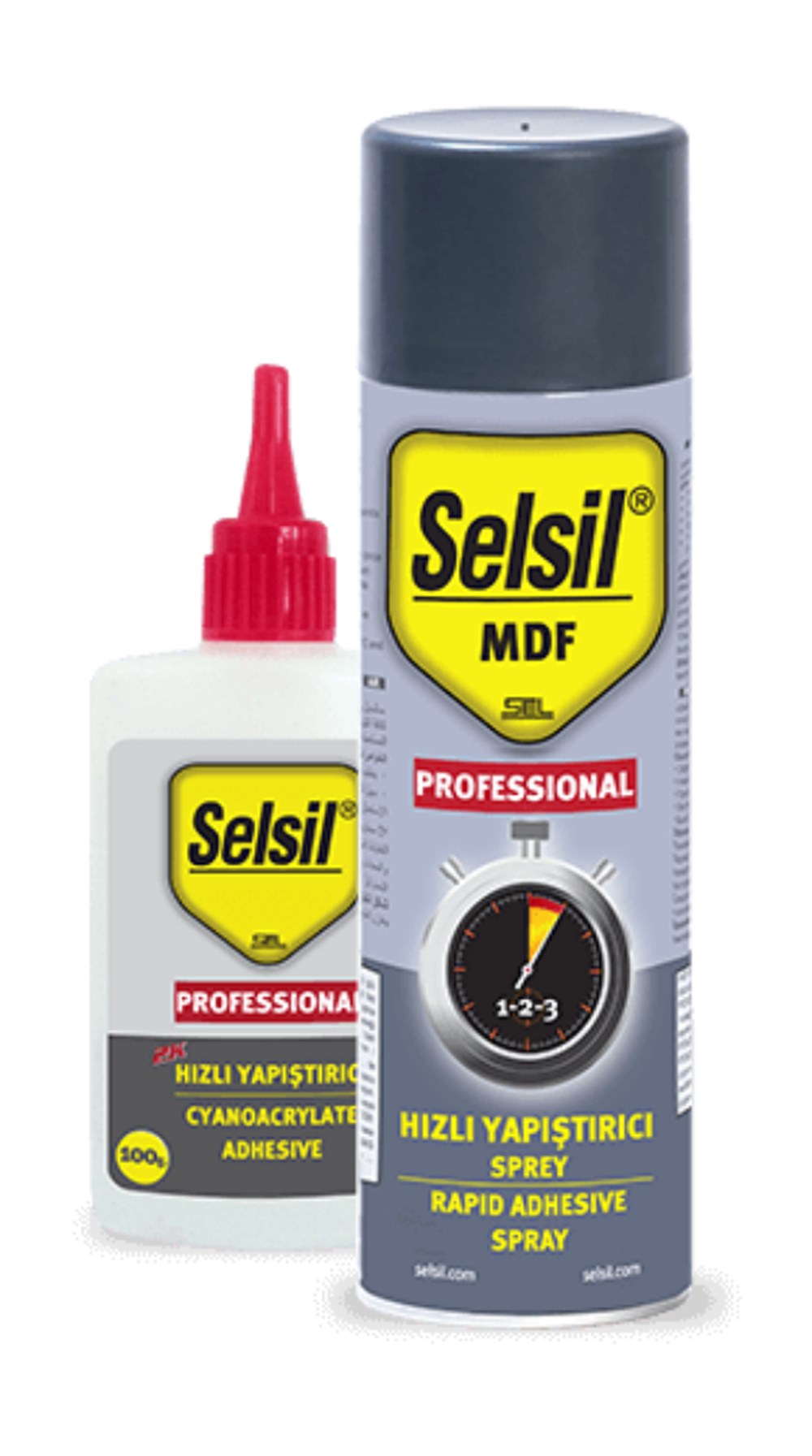 Двухкомпонентный клей Selsil
