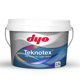 DYO TEKNOTEX PTFE Katkılı Dış Cephe Boyası 2,5 L