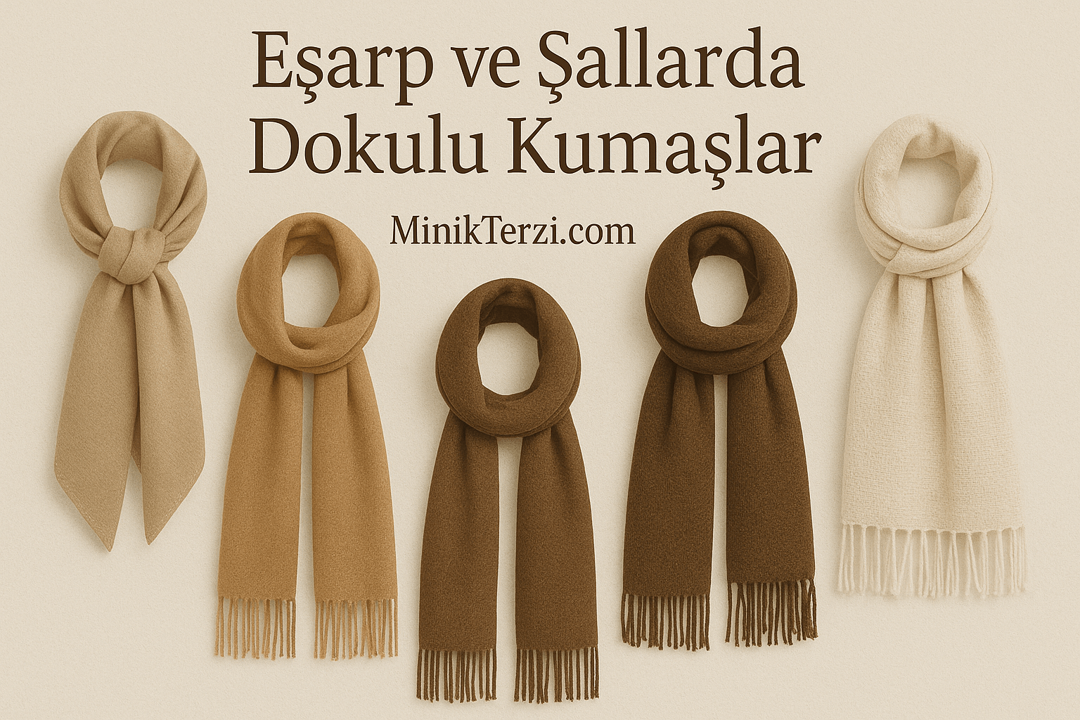 Eşarp ve Şallarda Dokulu Kumaşlar