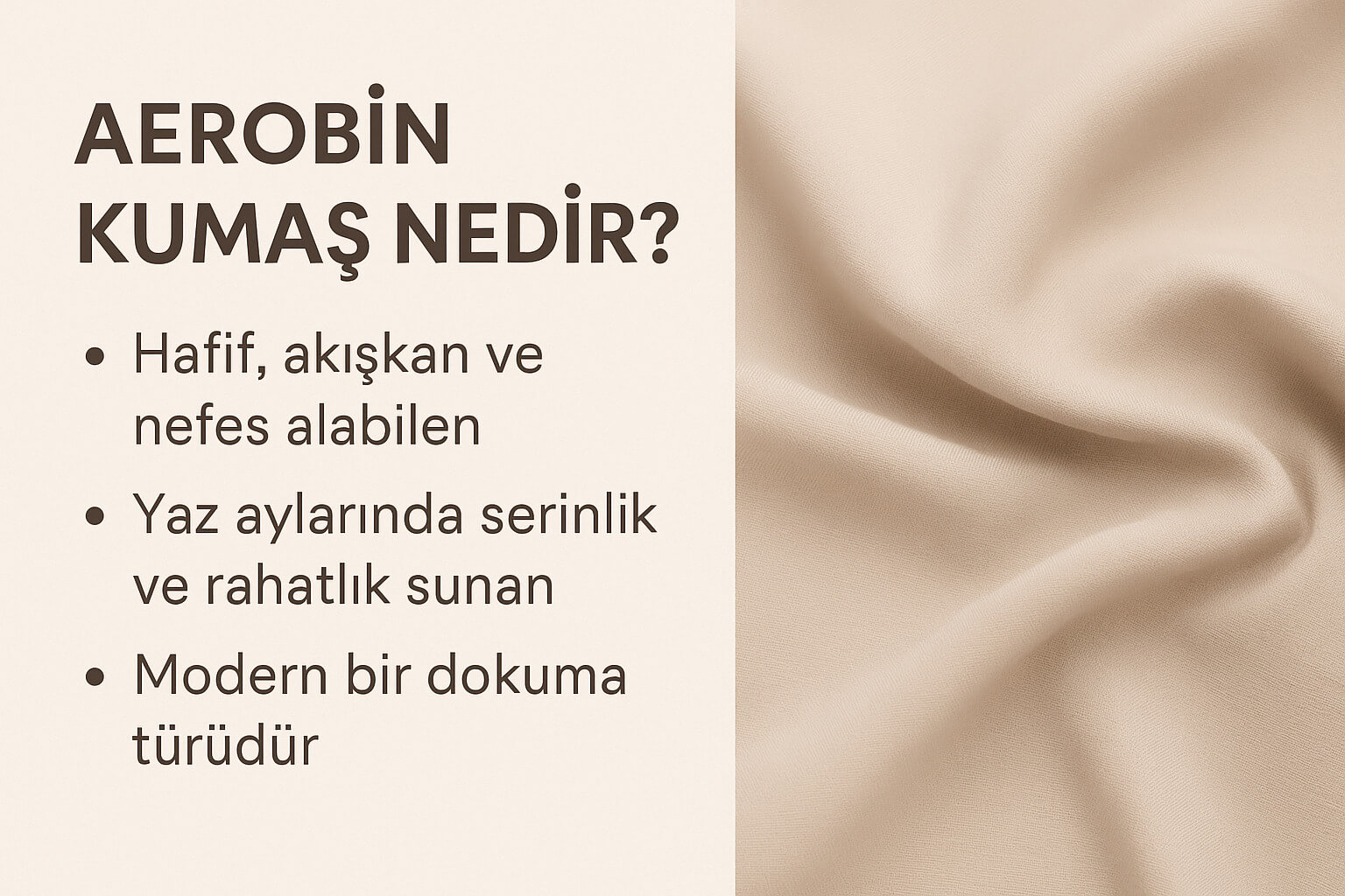 Aerobin Kumaş Nedir? Terletir mi, İnce mi?