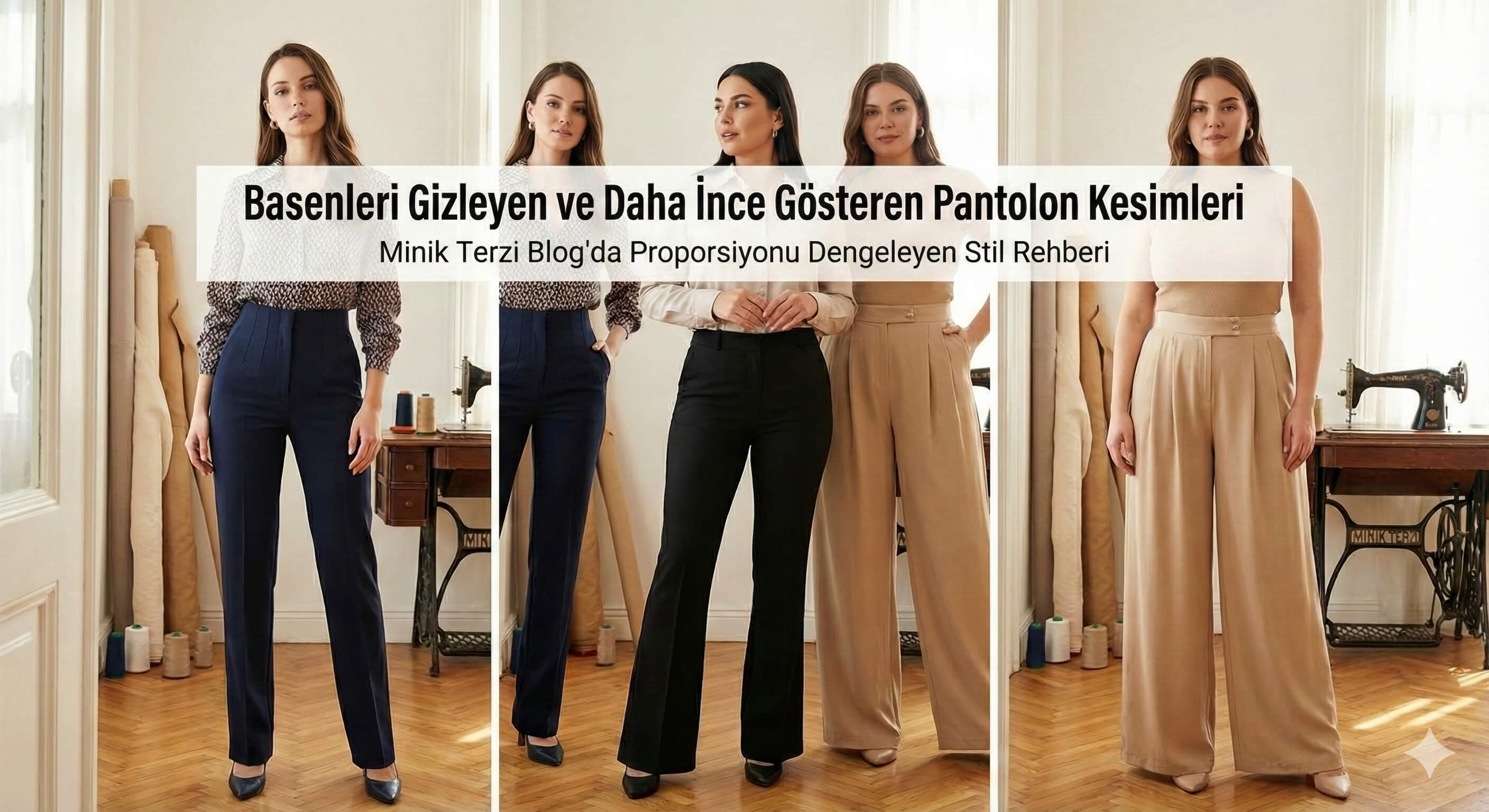 basenleri gizleyen pantolon kesimleri