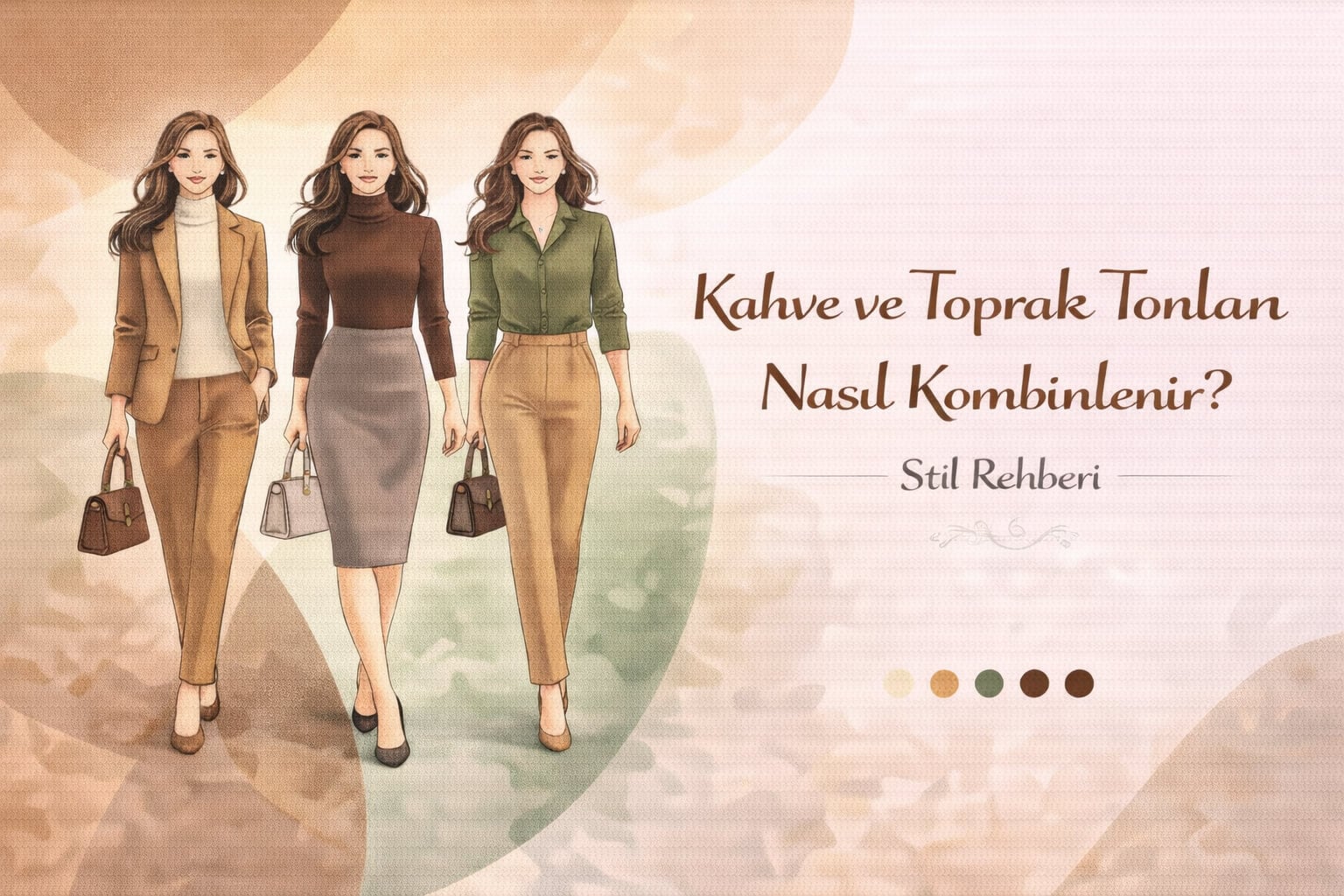 Kahve ve Toprak Tonları ile Şık Kombinler Nasıl Yapılır