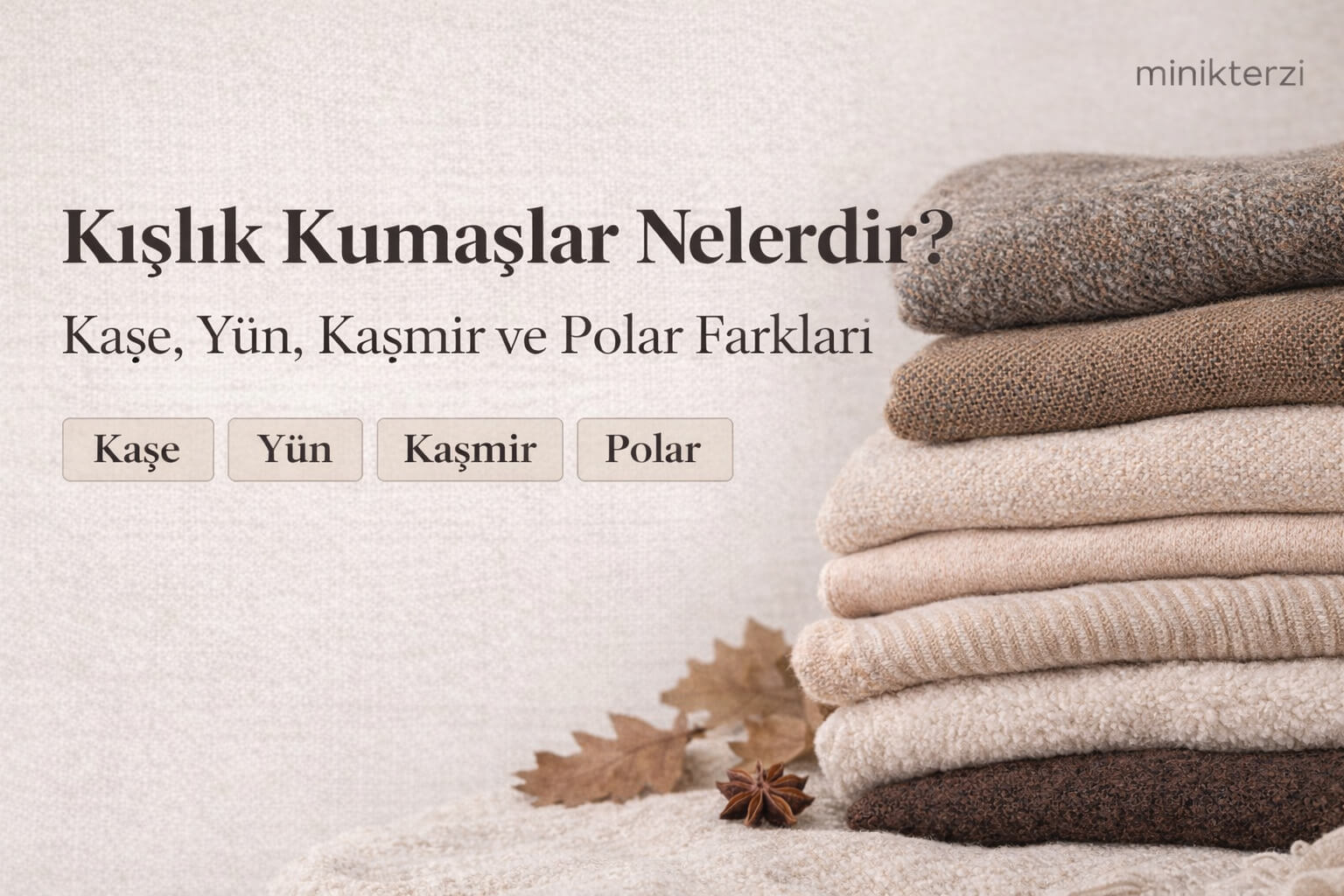 Kışlık Kumaşlar Nelerdir