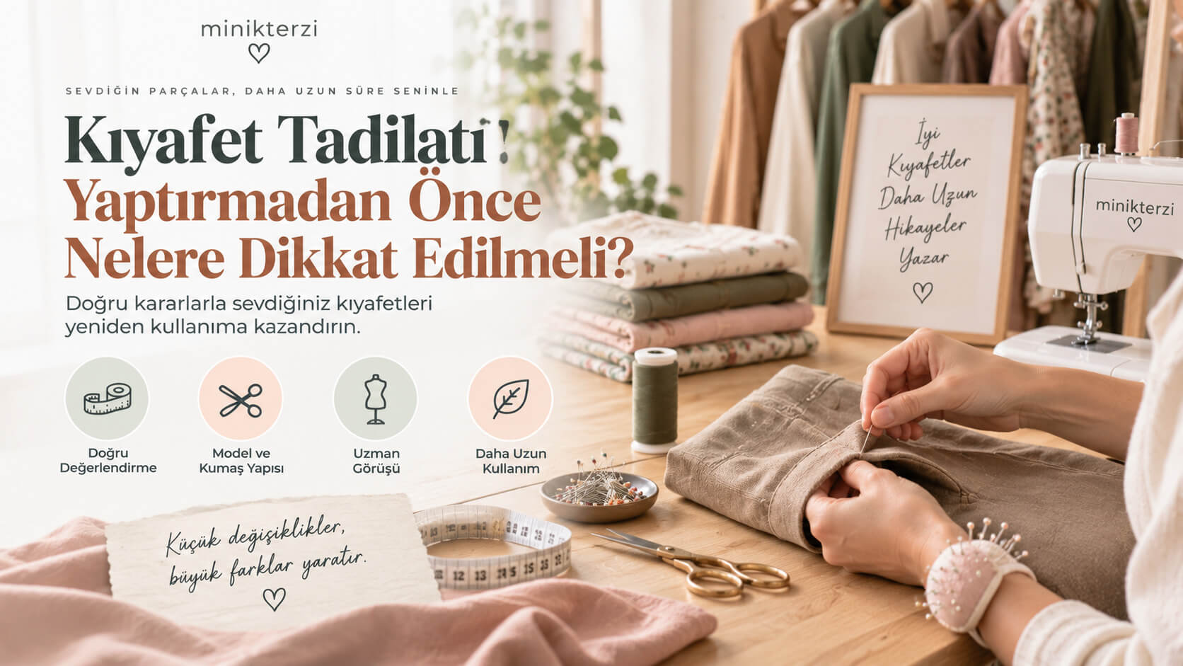 Kıyafet Tadilatı Yaptırmadan Önce Nelere Dikkat Edilmeli