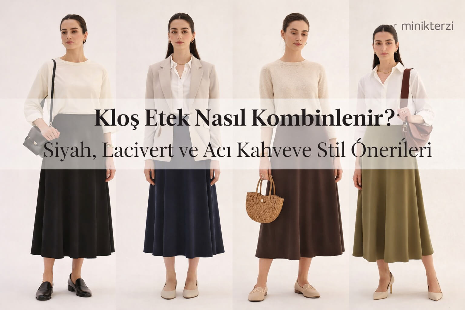 Kloş Etek Nasıl Kombinlenir