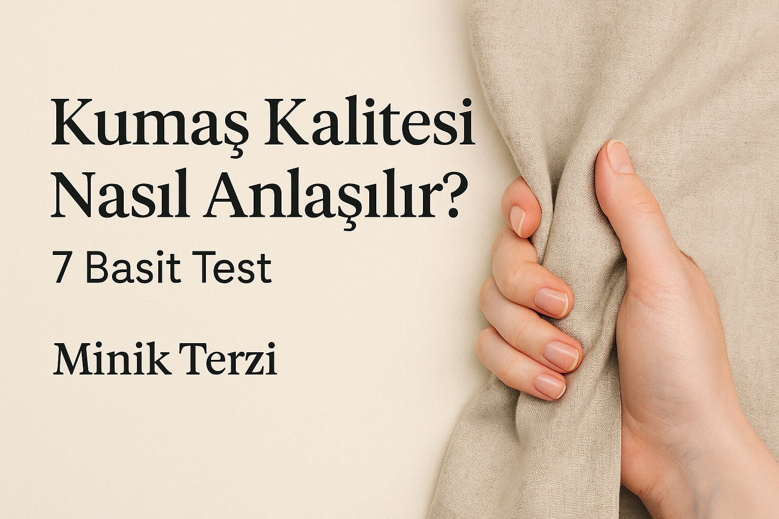 Kumaş Kalitesi Nasıl Anlaşılır?
