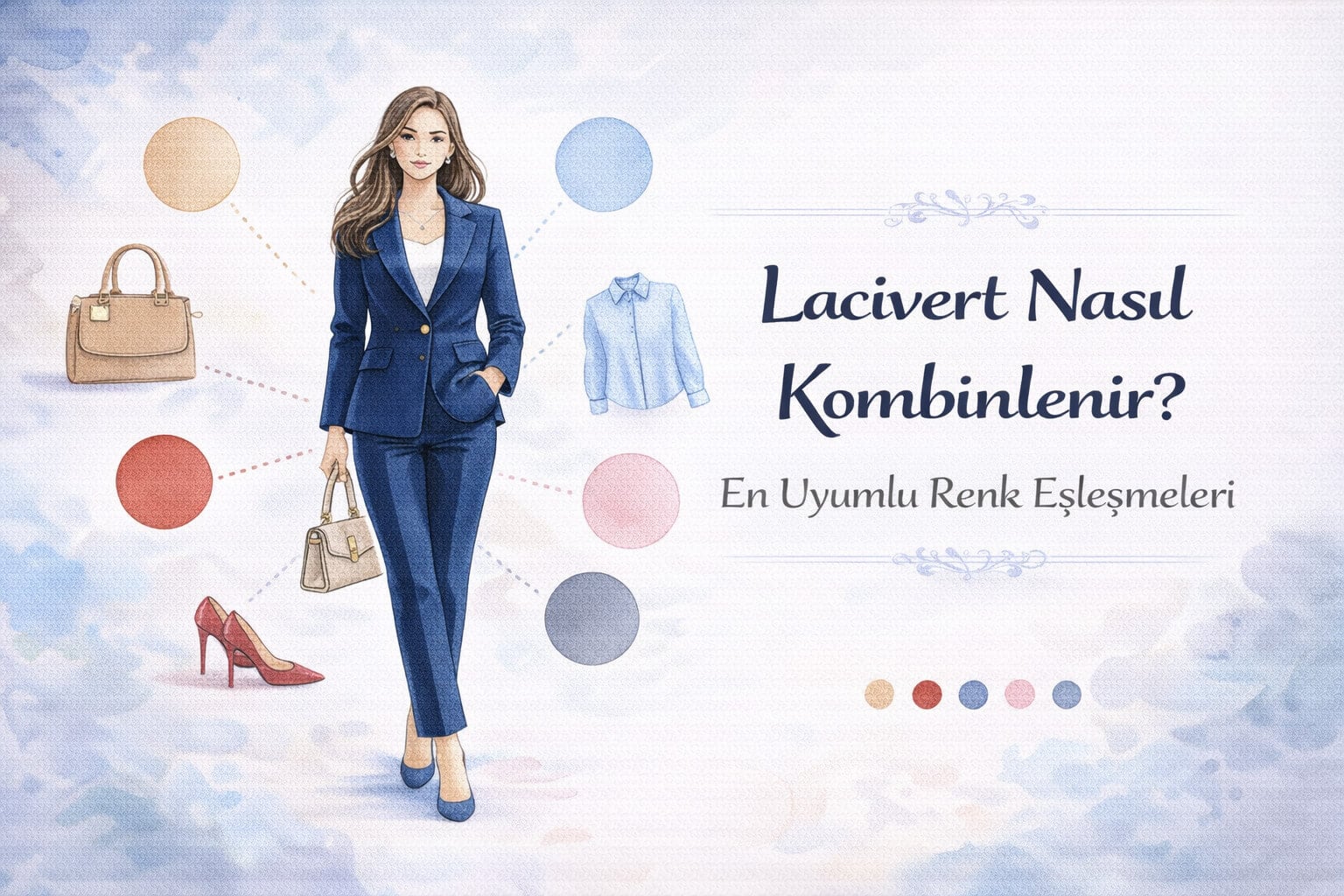 Lacivert Nasıl Kombinlenir