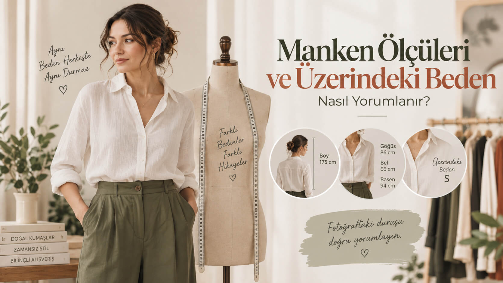 Manken Ölçüleri ve Üzerindeki Beden Nasıl Yorumlanır