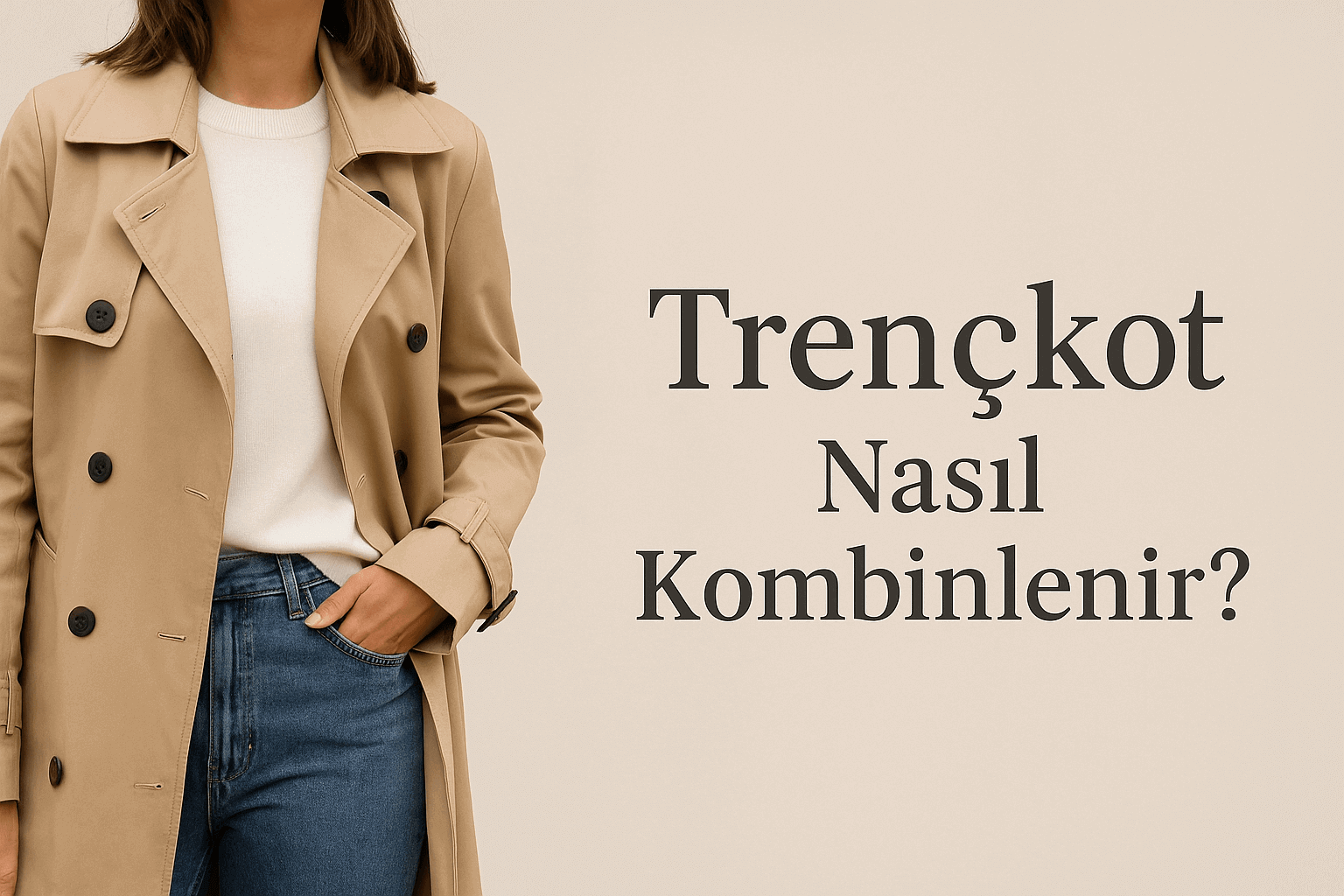 Trençkot Nasıl Kombinlenir
