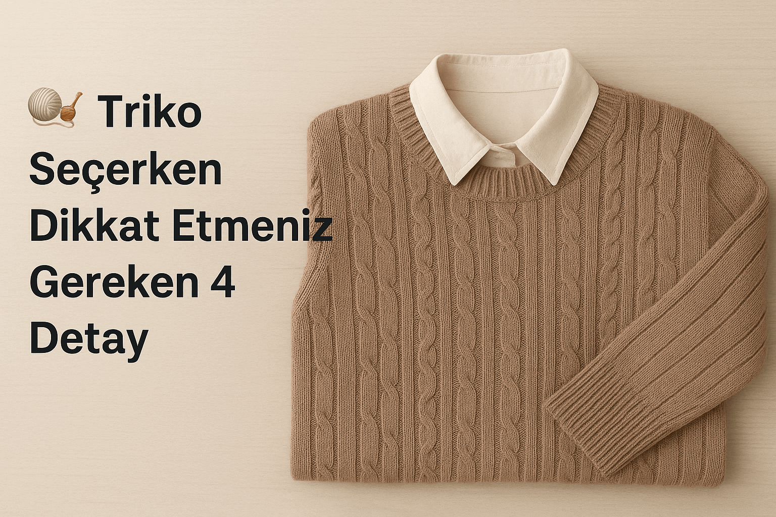 Triko Seçerken Dikkat Etmeniz Gereken 4 Detay