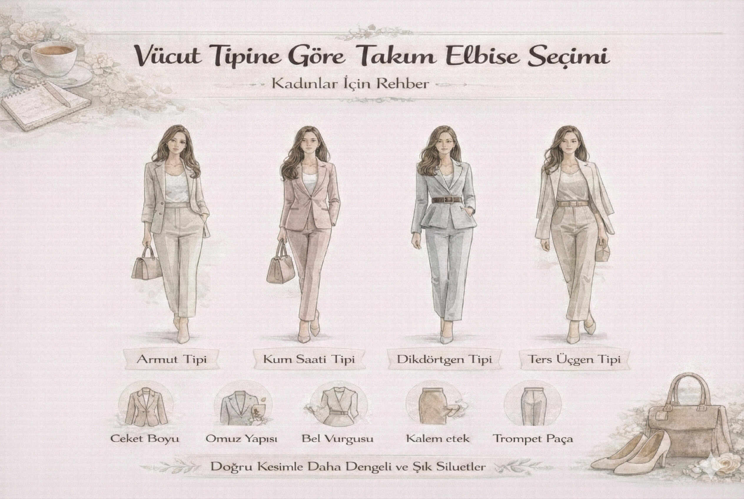 Kadın Takım Elbise Nasıl Seçilir