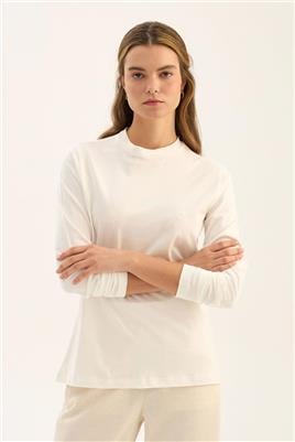 %100 Pamuk Penye Body Ekru