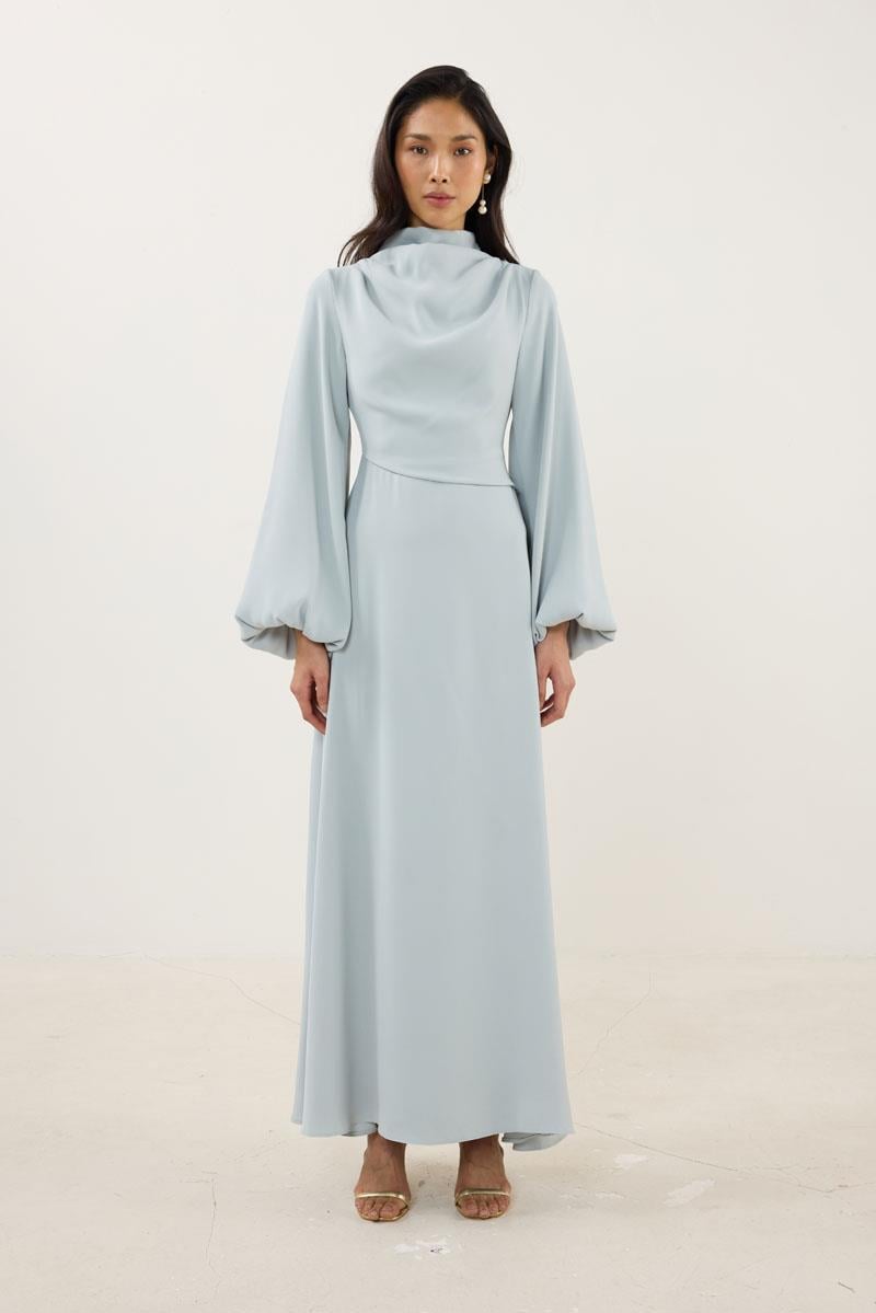 Abiye Elbise Su Yeşili