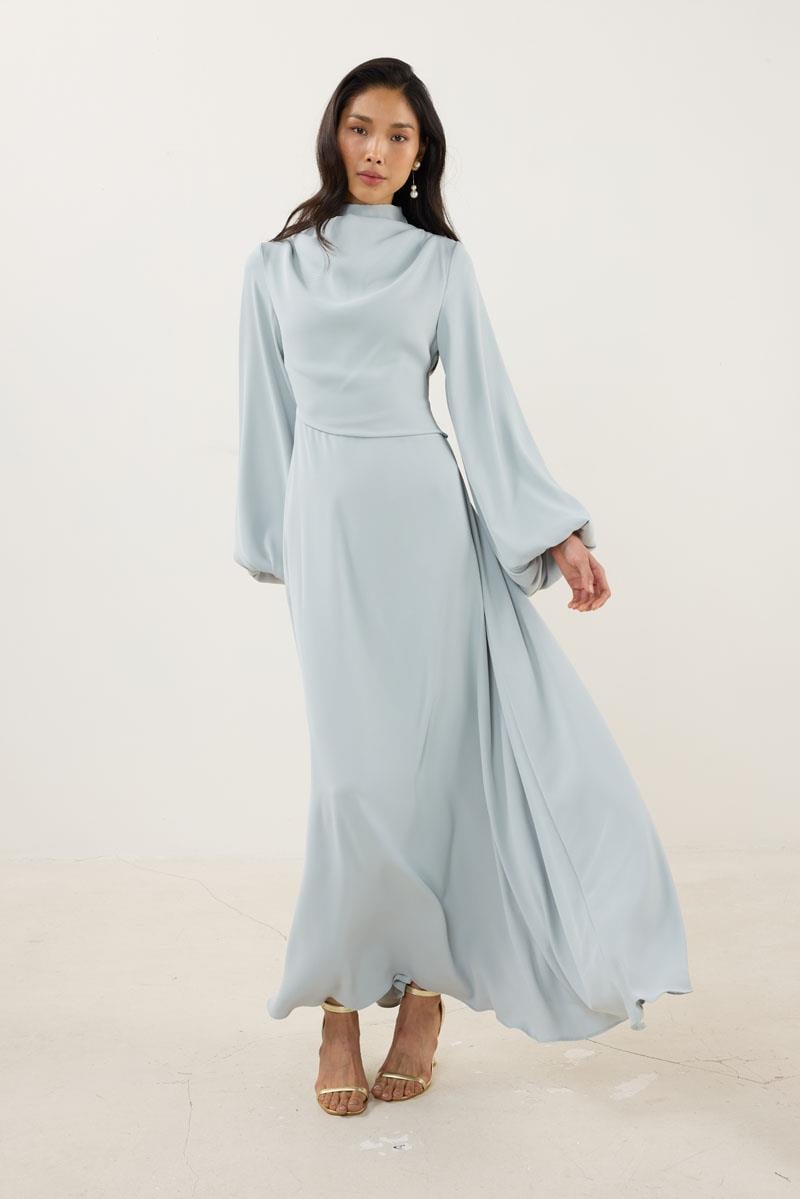 Abiye Elbise Su Yeşili