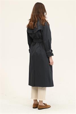 Astarlı Trençkot Füme