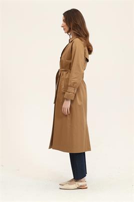 Astarlı Trençkot Camel