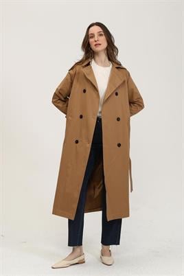 Astarlı Trençkot Camel