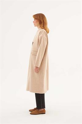 Astarsız Kaşe Kaban Bej