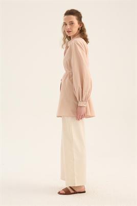 Balon Kollu Gömlek Taş