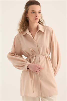 Balon Kollu Gömlek Taş